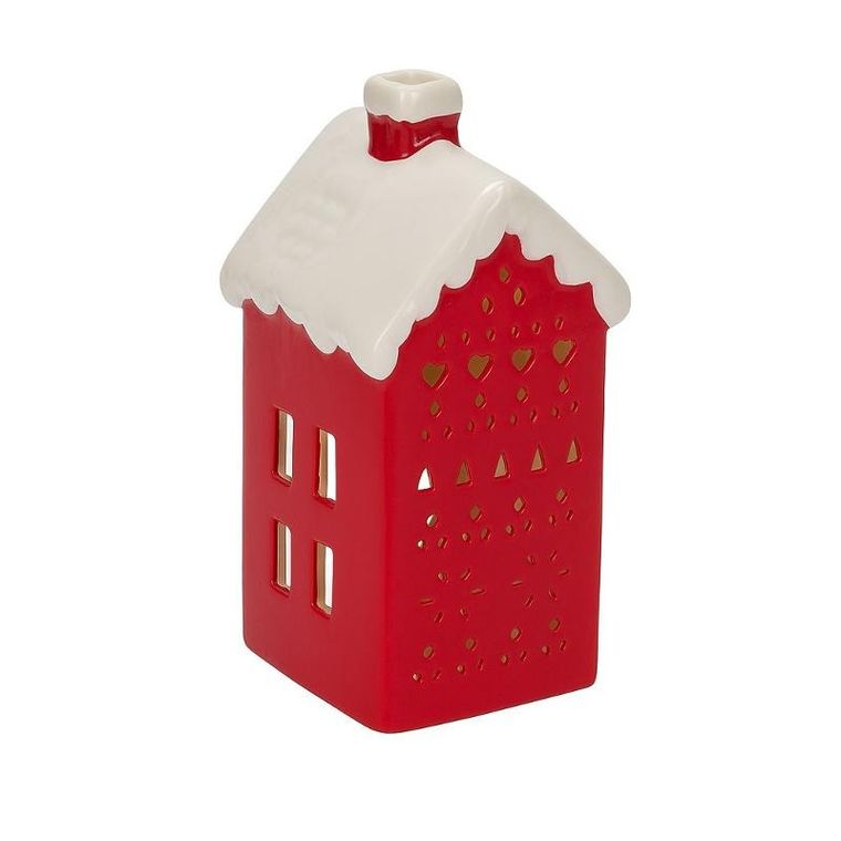 Home Styling Collection, lampka LED w kształcie domu, 15 cm