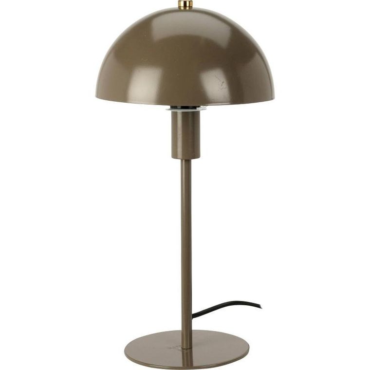 Home Styling Collection, metalowa lampka na stół, grzybek, 18-36 cm