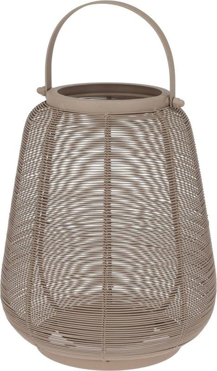 Home Styling Collection, metalowy lampion z uchwytem, 16,5-19 cm