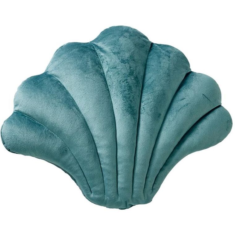 Home Styling Collection, Morni, poduszka ozdobna w kształcie muszli, 43-33 cm