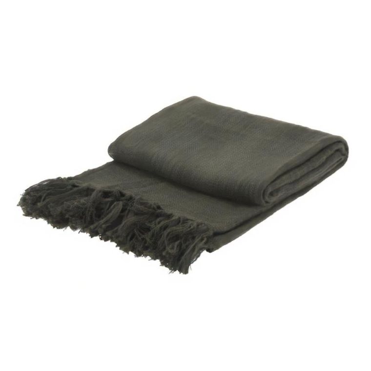 Home Styling Collection, narzuta z frędzlami, 130-170 cm