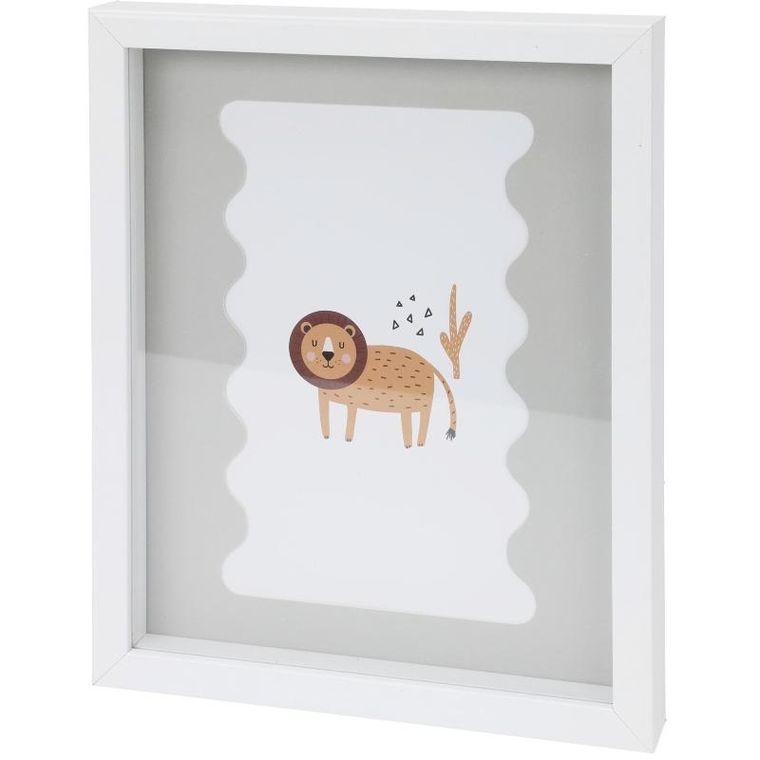 Home Styling Collection, obrazek w ramce do pokoju dziecięcego, 28-22,5 cm