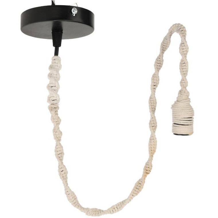 Home Styling Collection, oprawka z kablem do lampy sufitowej, 90 cm