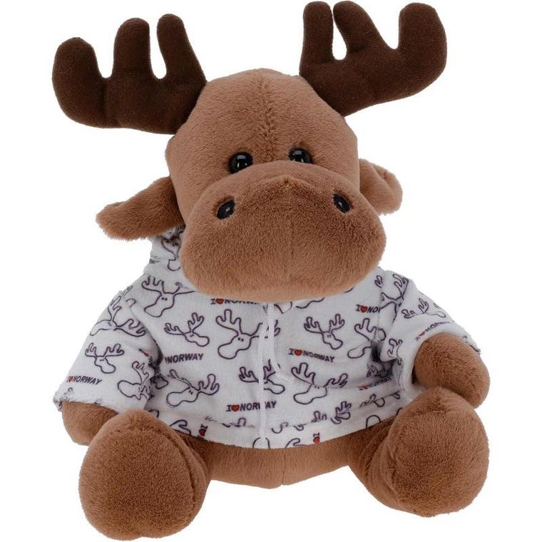 Home Styling Collection, pluszowy renifer w swetrze, 20 cm