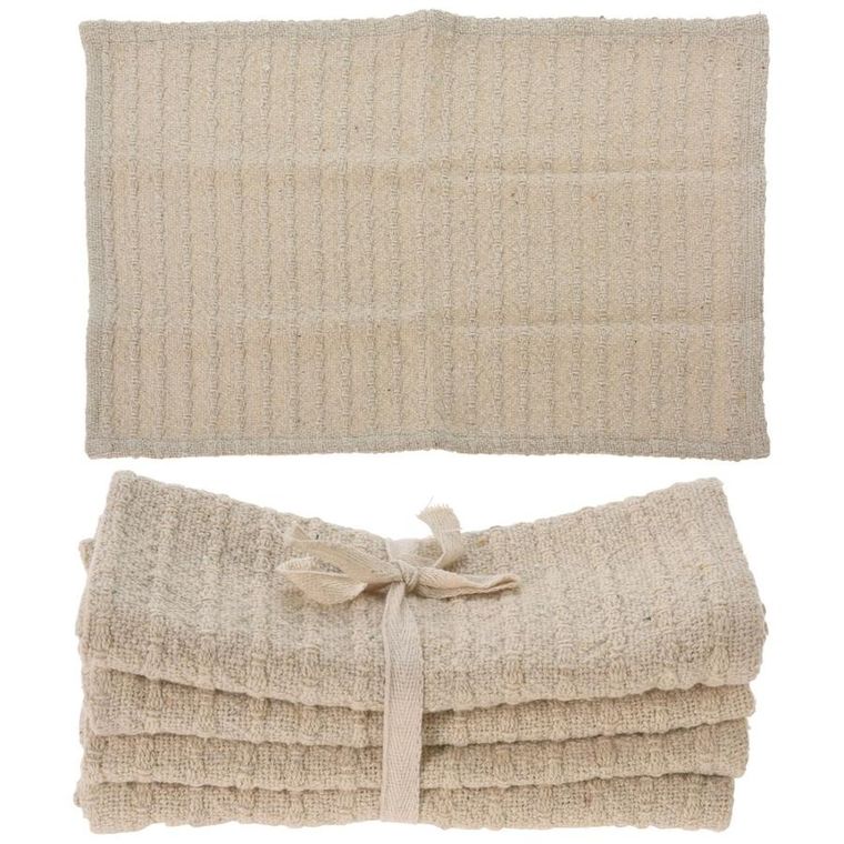 Home Styling Collection, podkładki na stół, bawełniane, 30-45 cm, 4 szt.