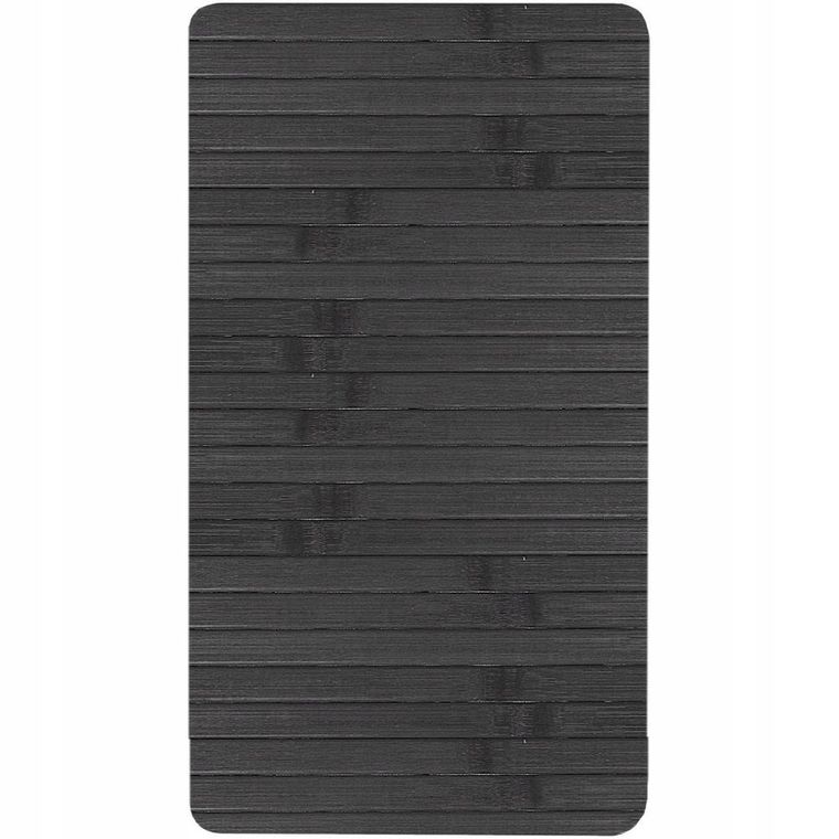 Home Styling Collection, podstawka na podłokietnik, 44-24 cm, bambus, czarna