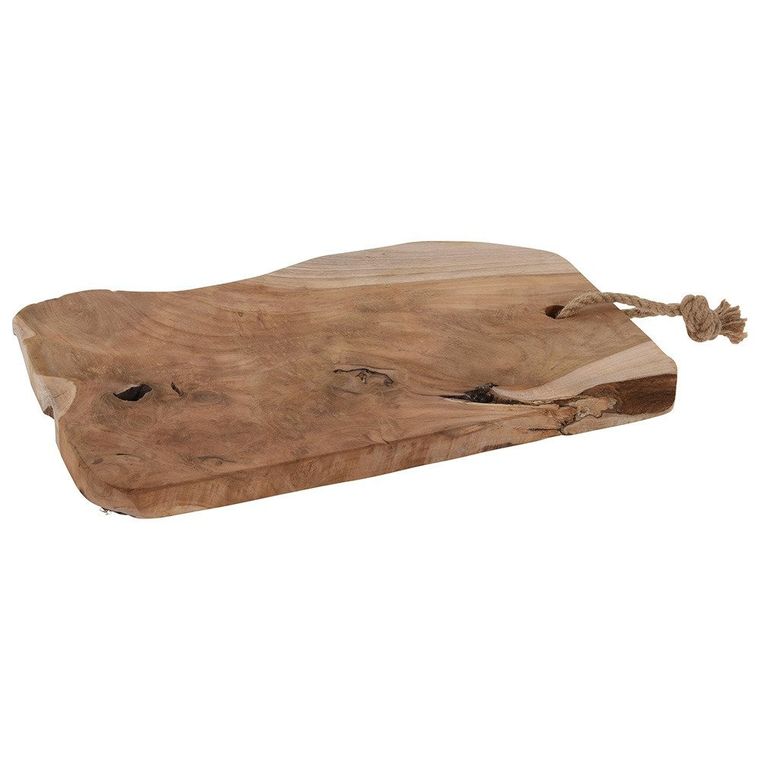 Home Styling Collection, podstawka na stroiki 20-35 cm, dekoracyjna taca z drewna tekowego