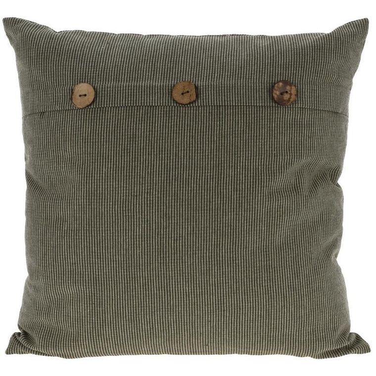 Home Styling Collection, poduszka dekoracyjna z dużymi guzikami, 45-45 cm