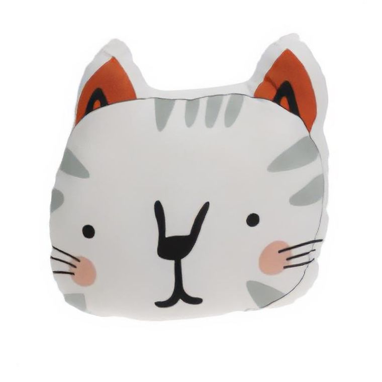 Home Styling Collection, poduszka dziecięca z nadrukiem, bawełna, 35-40 cm