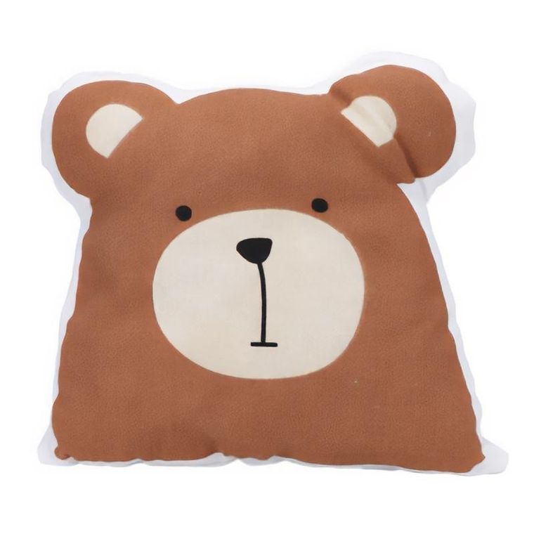Home Styling Collection, poduszka dziecięca, zwierzę z uszami, bawełna, 35-40 cm