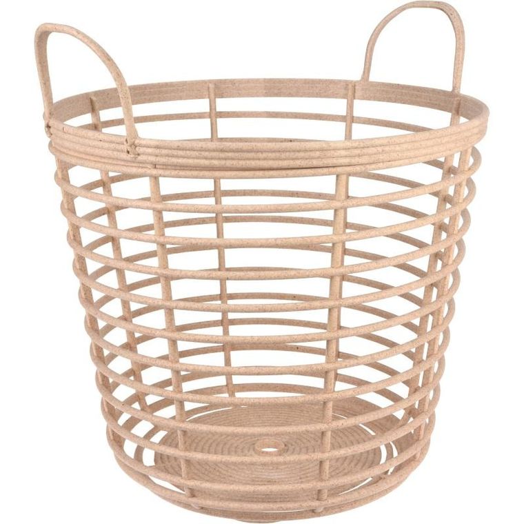 Home Styling Collection, prosty kosz z uchwytami do przechowywania, 43-46 cm