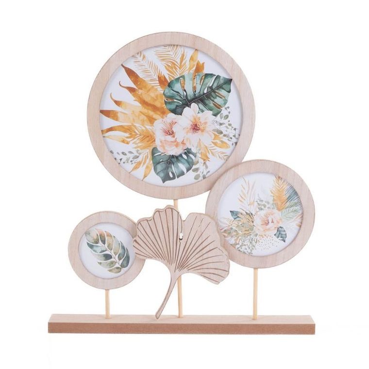 Home Styling Collection, ramka na 3 zdjęcia, okrągła, ø 7.5 cm, ø 10.5 cm, ø 17 cm