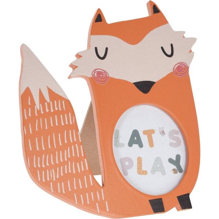 Home Styling Collection, ramka na zdjęcia, leśni przyjaciele, dziecięca, MDF