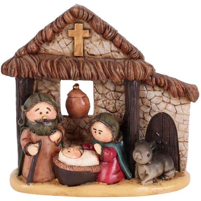 Home Styling Collection, scenka bożonarodzeniowa, 15 cm