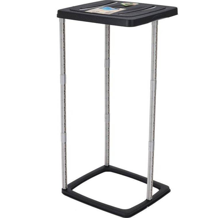 Home Styling Collection, stojak na worki na śmieci z pokrywą, na worek 60l