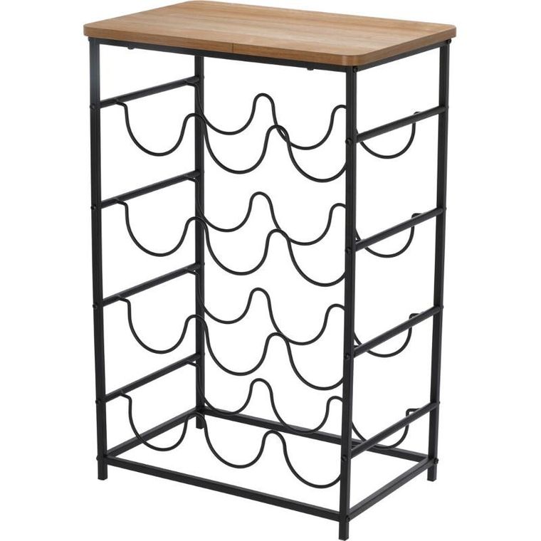 Home Styling Collection, Stojak, stojak na wino na 12 butelek
