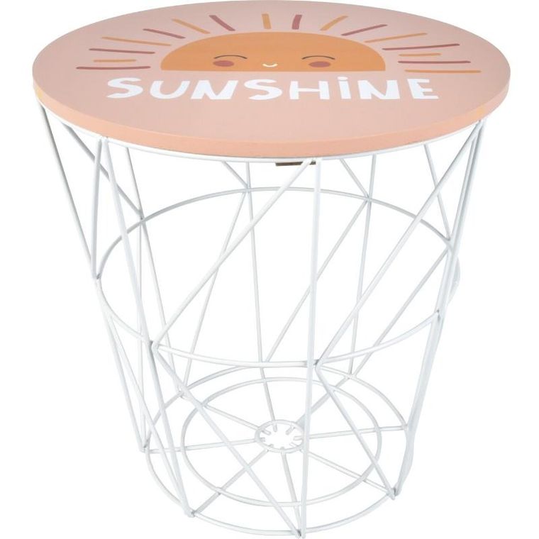 Home Styling Collection, stolik dziecięcy z funkcją schowka, 30 cm