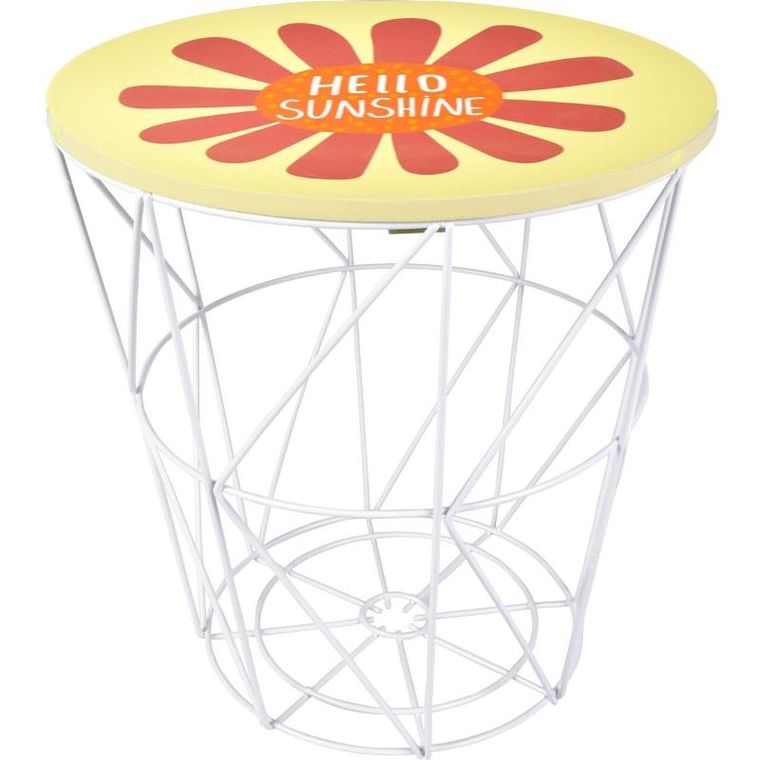 Home Styling Collection, stolik dziecięcy z funkcją schowka, 30 cm