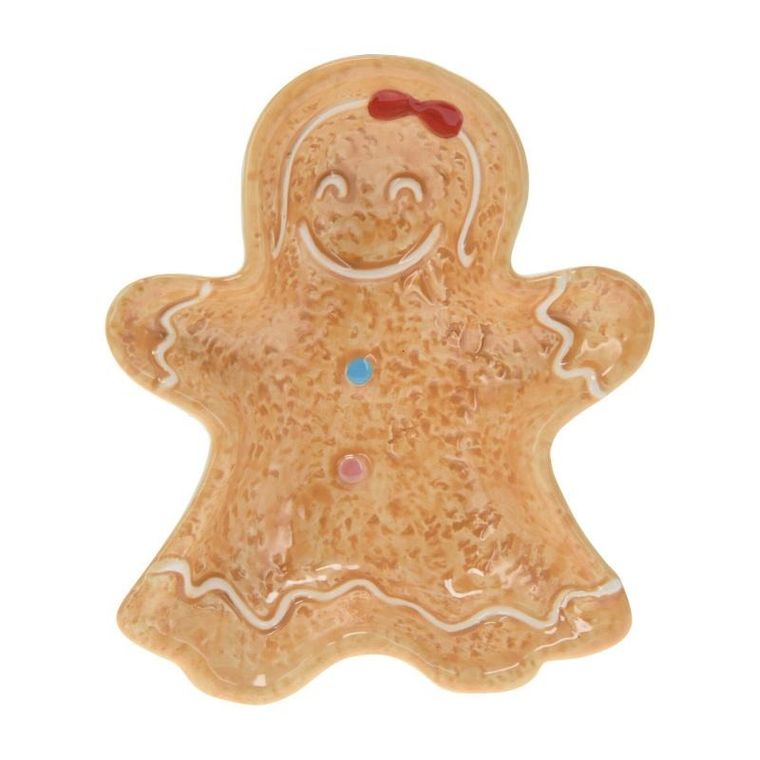 Home Styling Collection, świąteczne naczynie w kształcie piernika, 15-12.5 cm, Cookie