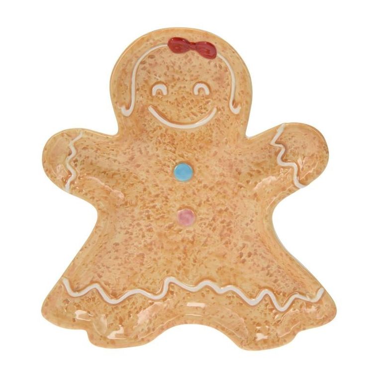 Home Styling Collection, świąteczne naczynie w kształcie piernika, 22-19 cm, Cookie