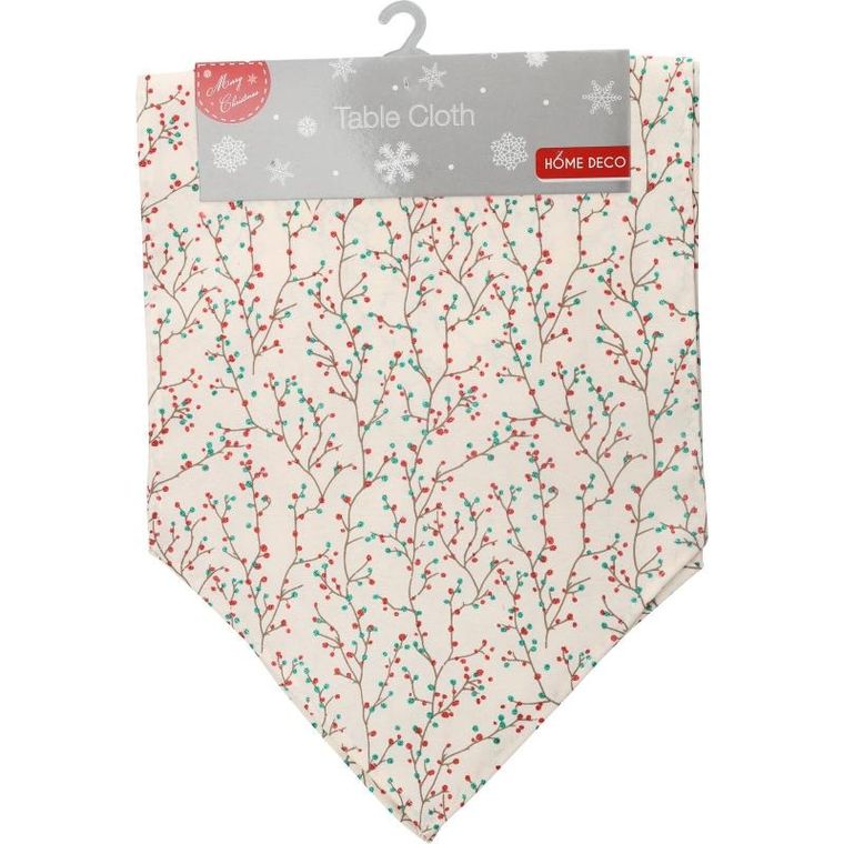 Home Styling Collection, świąteczny bieżnik na stół, gałązki, 150 cm