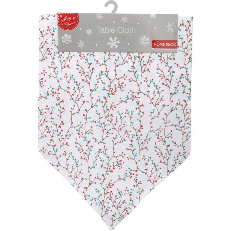 Home Styling Collection, świąteczny bieżnik na stół, gałązki, 150 cm