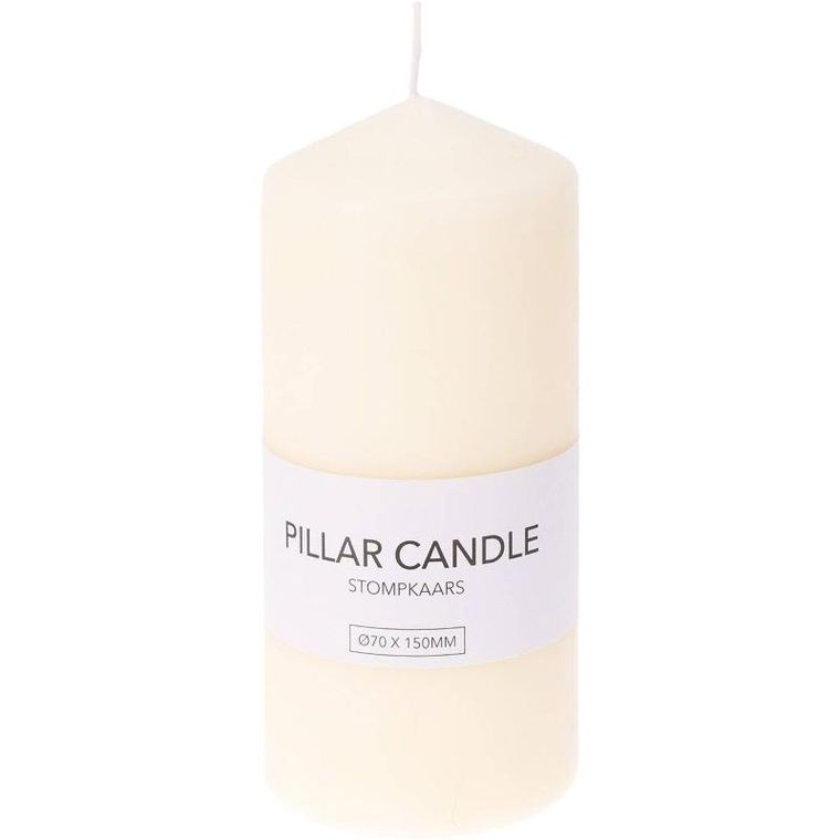 Home Styling Collection, świeca walec z parafiny, 7-15 cm