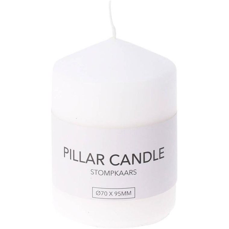 Home Styling Collection, świeca walec z parafiny, 7-9,5 cm