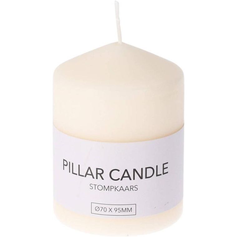 Home Styling Collection, świeca walec z parafiny, 7-9,5 cm