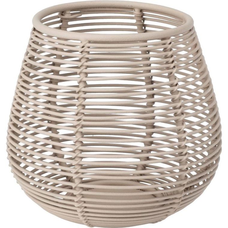 Home Styling Collection, świecznik na tealighty, beżowy, ażurowy