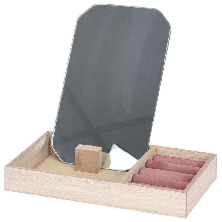 Home Styling Collection, szkatułka na biżuterię z lusterkiem