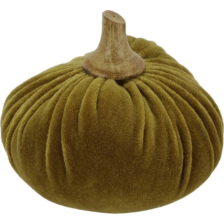 Home Styling, Collection, sztuczna dynia, materiałowa dekoracja, 10-11 cm