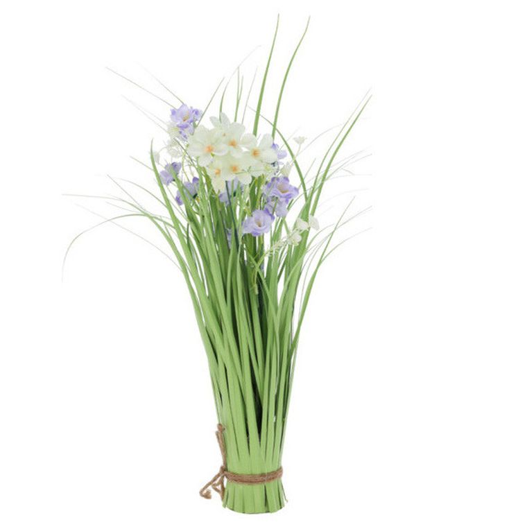 Home Styling Collection, sztuczna roślina z trawą, 60 cm