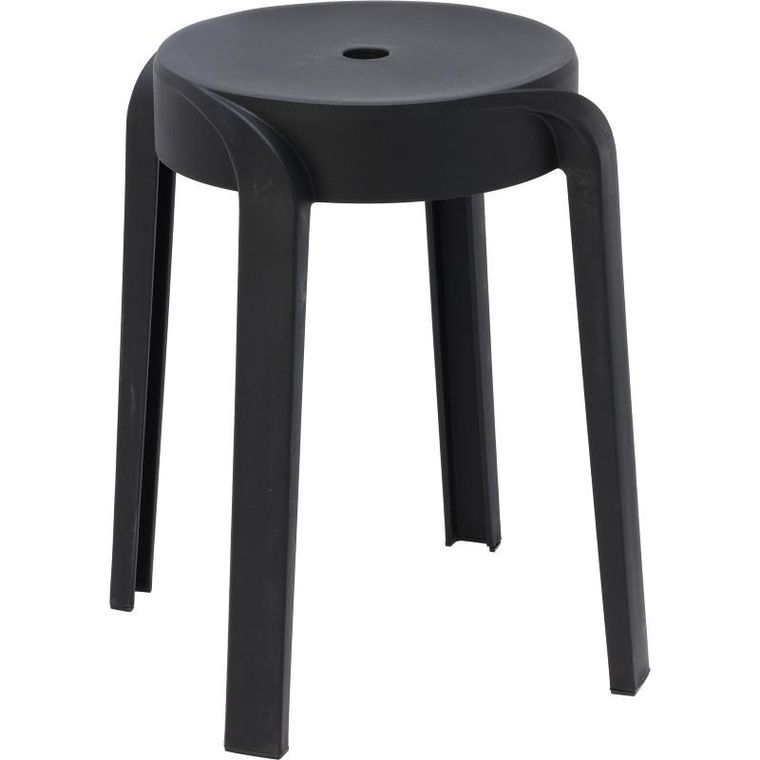 Home Styling Collection, taboret z tworzywa sztucznego, średnica 34-45 cm