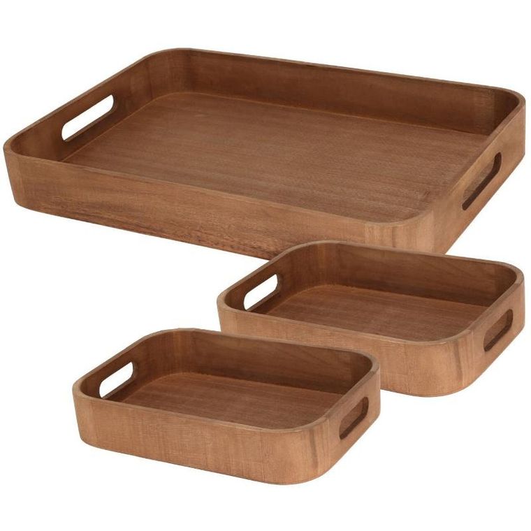 Home Styling Collection, tace do serwowania w różnych rozmiarach, 3 szt.