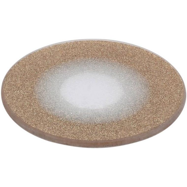 Home Styling Collection, talerz dekoracyjny, złoty brokatowy