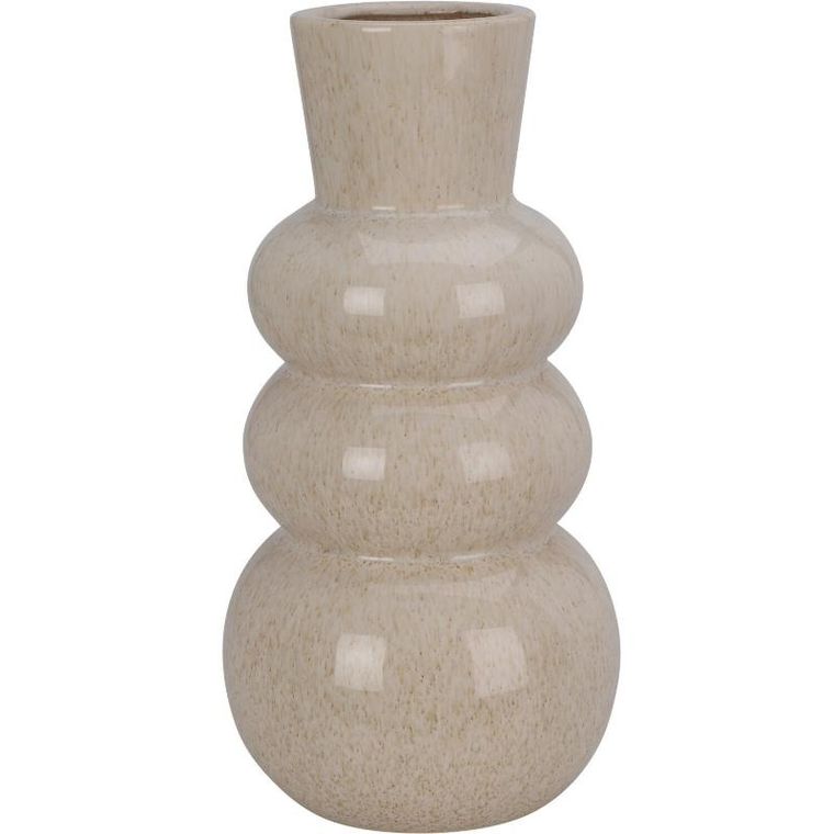 Home Styling Collection, wazon ceramiczny w bąbelkowym kształcie, 29,5-14 cm