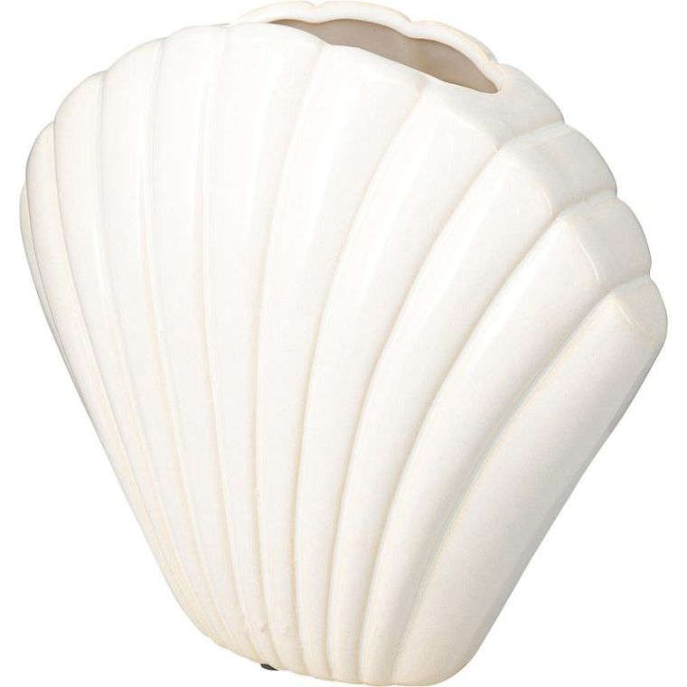 Home Styling Collection, wazon dekoracyjny, muszla, 22 cm