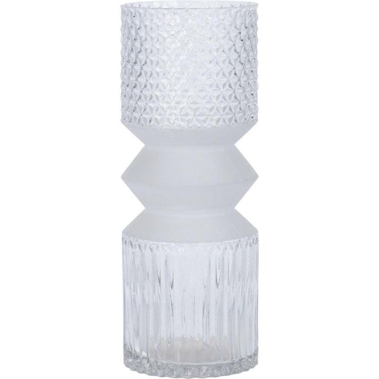 Home Styling Collection, wazon szklany cylindryczny, 30 cm