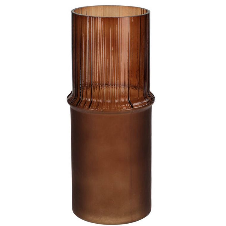 Home Styling Collection, wazon szklany, tuba matte, średnica 10,8-25 cm
