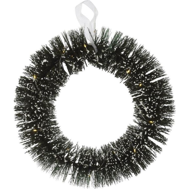 Home Styling Collection, wianek świąteczny z oświetleniem led, ø 30 cm