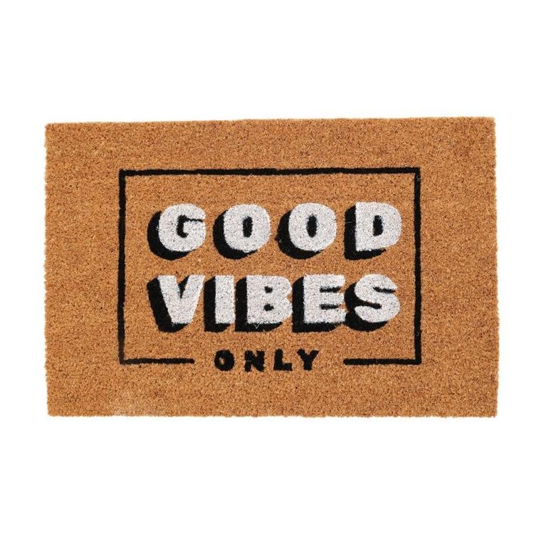 Home Styling Collection, wycieraczka z włókna kokosowego, 59-39 cm