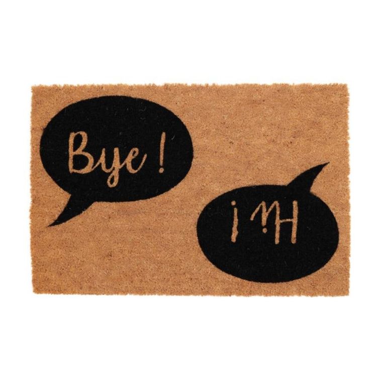 Home Styling Collection, wycieraczka z włókna kokosowego, 59-39 cm