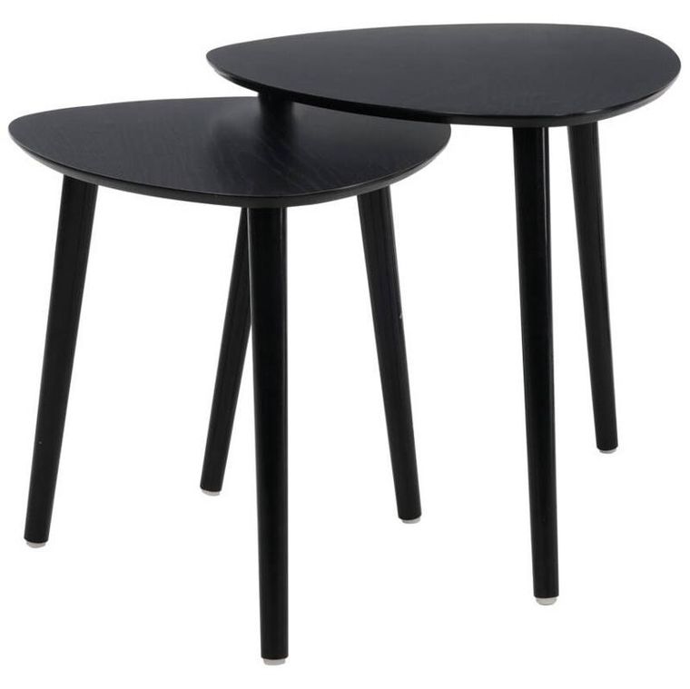 Home Styling, Collection, zestaw stolików kawowych na trzech nogach, 2 szt.