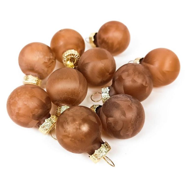 Home Styling Collection, zestaw szklanych bombek, 24 szt. Ø 2.5 cm