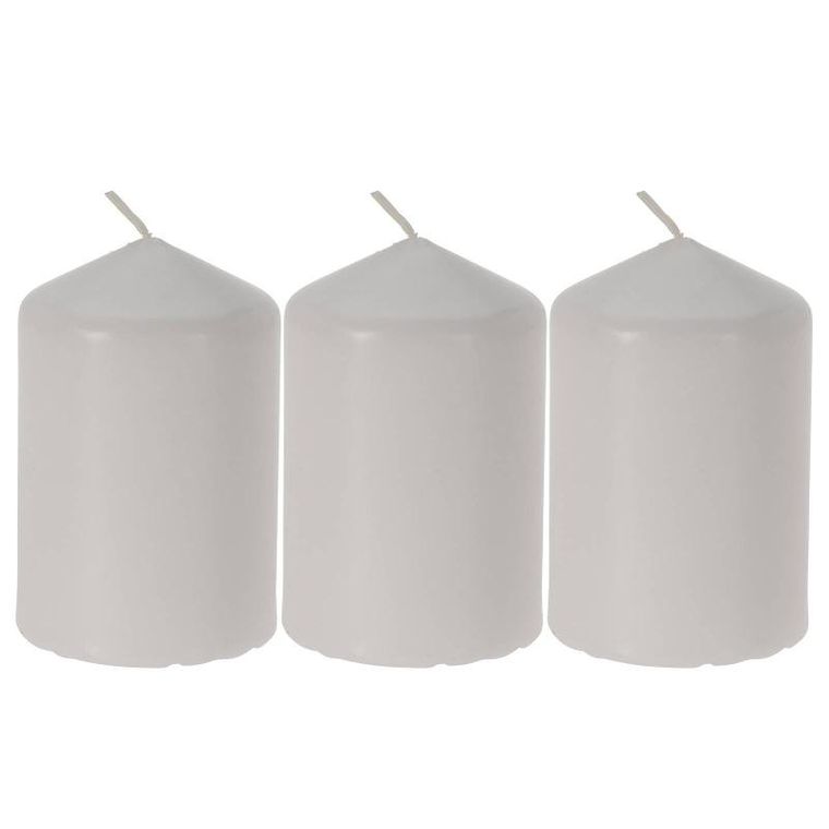 Home Styling Collection, zestaw trzech świec, 7 cm