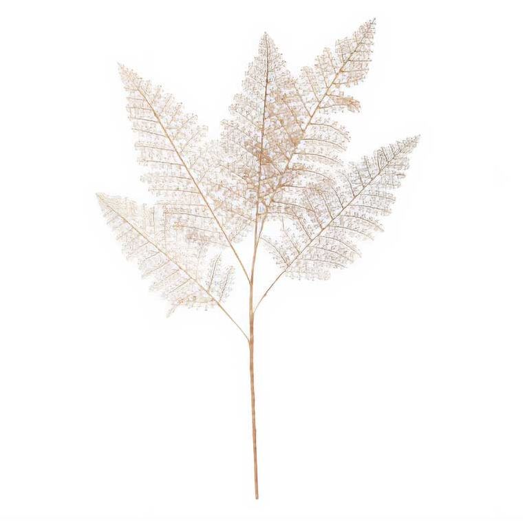 Home Styling Collection, złote liście do wazonu, Gold