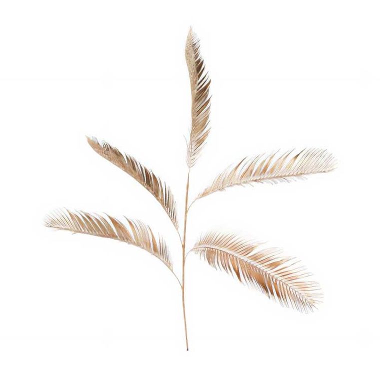 Home Styling Collection, złote liście do wazonu Gold