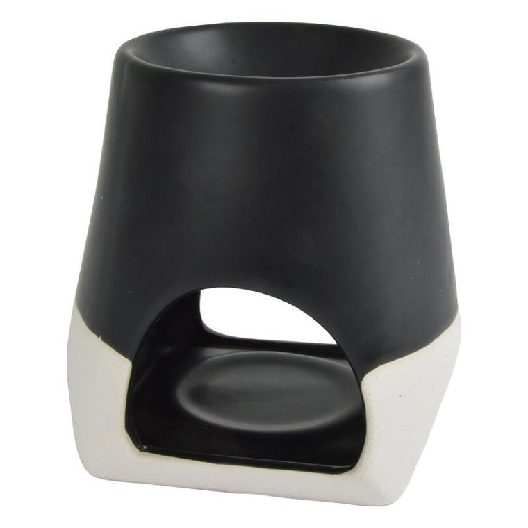 Homea, ceramiczny kominek na tealight i wosk zapachowy, 10,5 cm