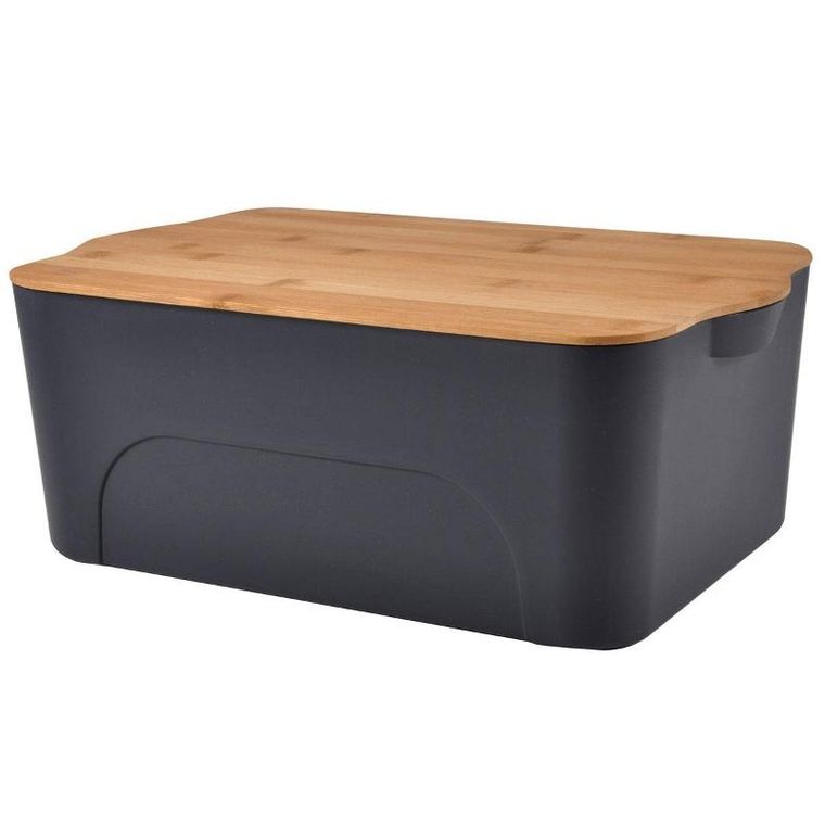 Homea, pudełko z tworzywa sztucznego z bambusowym wiekiem, 16l